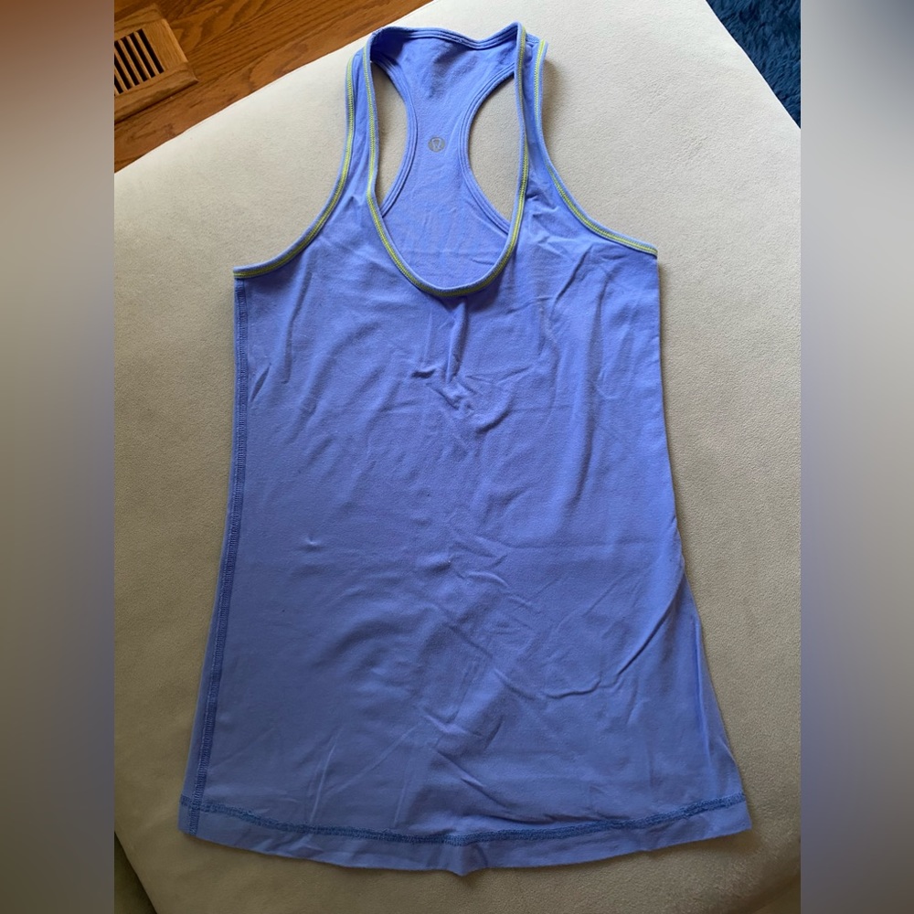 Lululemon fitted tank top like new!